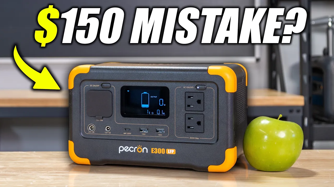 Pecron E300LFP Review: A Small Power Station with Some Big Problems